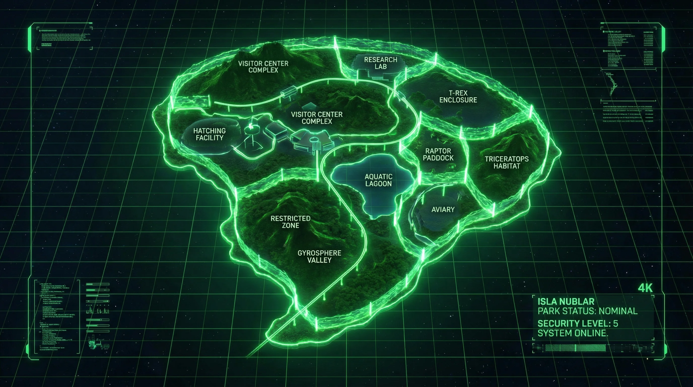 恐龙公园全景规划地图 - kaiyun体育 建设蓝图