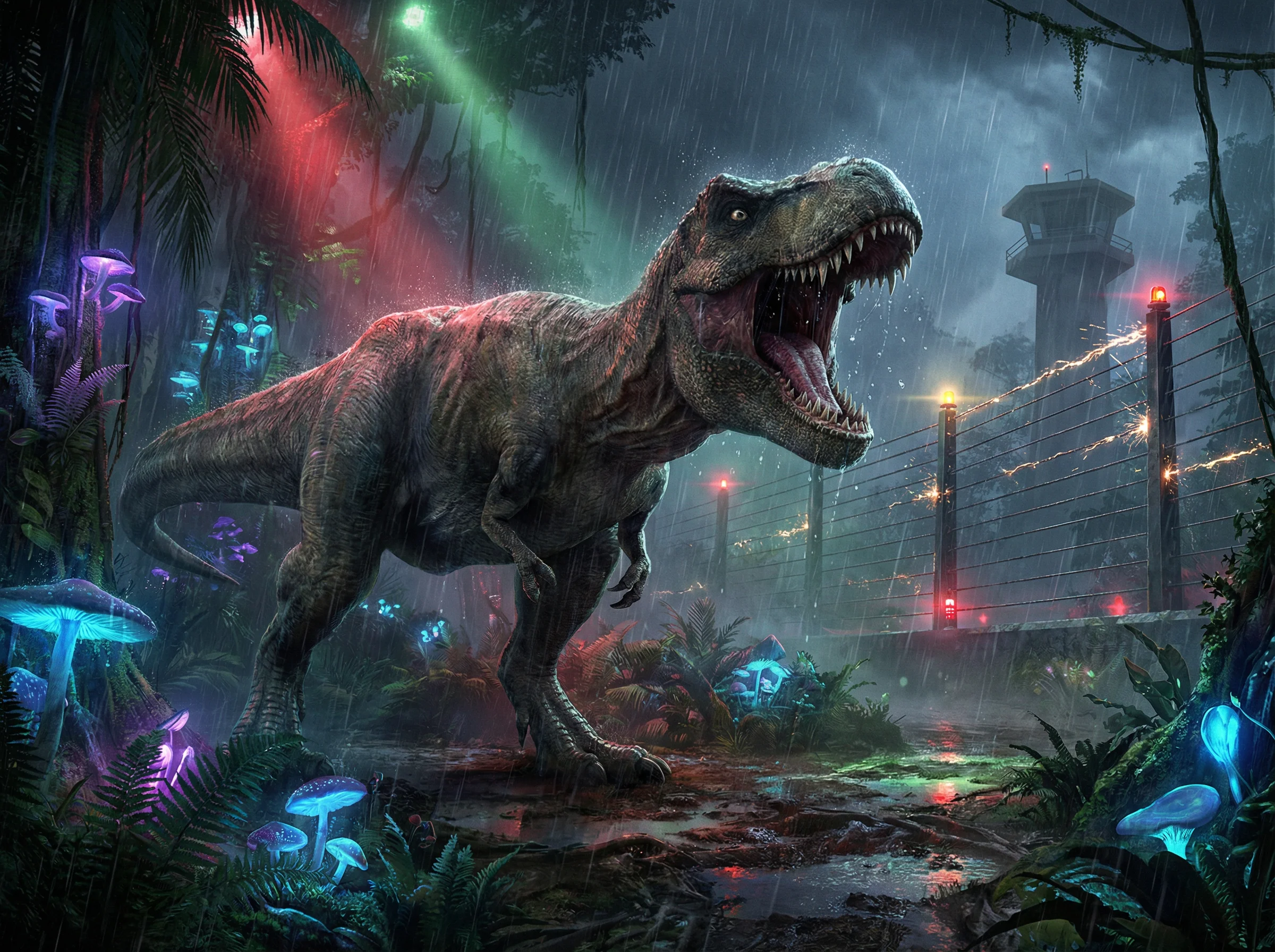 霸王龙全身像 - kaiyun体育 围栏安全监控中的顶级掠食者